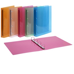 [86351] Raccoglitore Lumina 22X30 4 TONDI D30 PP colori ASS Favorit