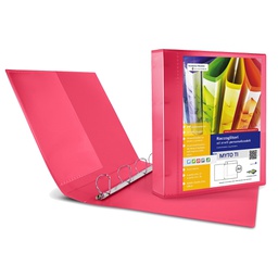 [82722] Raccoglitore MYTO TI 17 A4 4D 22x30cm rosso personalizzabile SEI ROTA