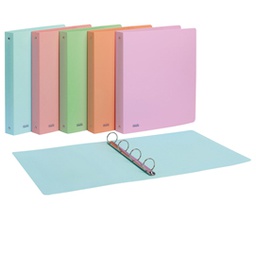 [86329] Raccoglitore PPL PASTEL azzurro 22x30mm 4R dorso 30 Favorit