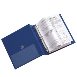 [25454] Raccoglitore STELVIO 40 A4 3D blu 22x30cm SEI ROTA