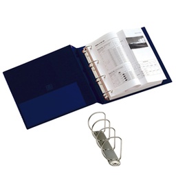 [25478] Raccoglitore STELVIO 50 A4 4D blu 22x30cm SEI ROTA