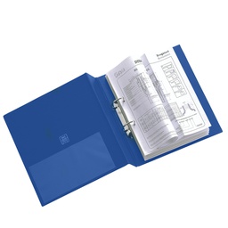 [25452] Raccoglitore STELVIO 65 A4 2Q blu 22x30cm SEI ROTA
