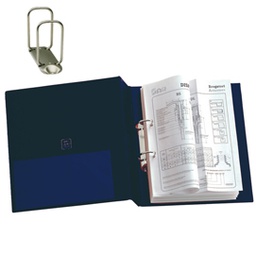 [25452] Raccoglitore STELVIO 65 A4 2Q blu 22x30cm SEI ROTA