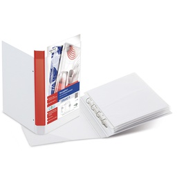 [68025] Raccoglitore STELVIO TI 25 4D A3 30x42cm libro bianco personalizzabile SEI ROTA