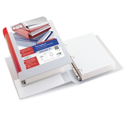 [25489] Raccoglitore STELVIO TI 30 A5 3D 15x21cm bianco personalizzabile SEI ROTA