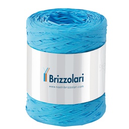 [88163] Rafia sintetica 6802 5mmx200mt colore azzurro 06 Brizzolari