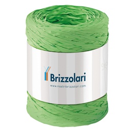 [88166] Rafia sintetica 6802 5mmx200mt colore verde chiaro 10 Brizzolari