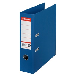 [94144] Registratore a leva Dorso 75mm blu CO2 neutral Esselte