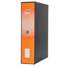 [53898] Registratore Dox 2 arancio dorso 8cm f.to protocollo Esselte