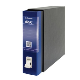[51240] Registratore Dox 2 blu dorso 8cm f.to protocollo Esselte
