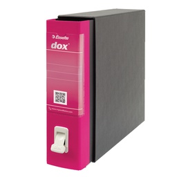 [74599] Registratore Dox 2 fucsia dorso 8cm f.to protocollo Esselte