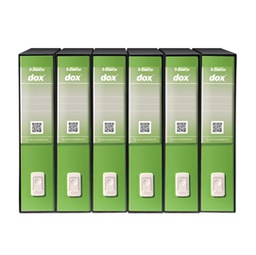 [80959] Registratore Dox 2 greenery dorso 8cm f.to protocollo Esselte