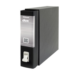[51242] Registratore DOX 2 nero dorso 8cm f.to protocollo Esselte