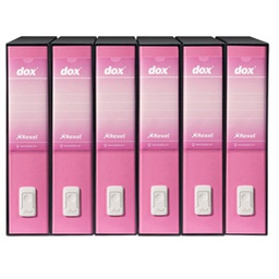 [51247] Registratore Dox 2 rosa 8cm f.to protocollo Esselte