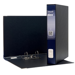 [51257] Registratore Dox 5 blu dorso 5cm f.to protocollo Esselte