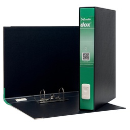 [51260] Registratore Dox 5 verde dorso 5cm f.to protocollo Esselte