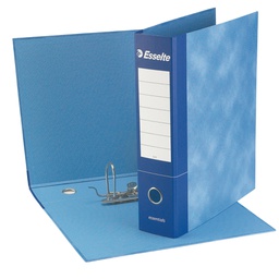[50965] Registratore ESSENTIALS G73 blu dorso 8cm f.to commerciale ESSELTE
