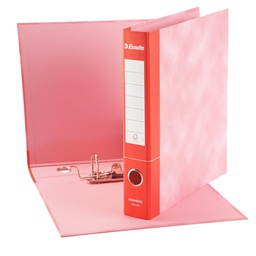 [82299] Registratore ESSENTIALS G74 rosso dorso 5cm f.to protocollo ESSELTE