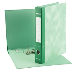 [82300] Registratore ESSENTIALS G74 verde dorso 5cm f.to protocollo ESSELTE
