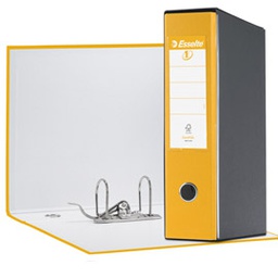 [50952] Registratore EUROFILE G53 giallo dorso 8cm f.to commerciale ESSELTE