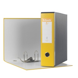 [50952] Registratore EUROFILE G53 giallo dorso 8cm f.to commerciale ESSELTE