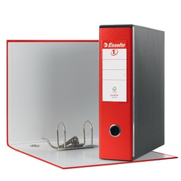 [50957] Registratore EUROFILE G53 rosso dorso 8cm f.to commerciale ESSELTE