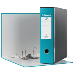 [64550] Registratore EUROFILE G53 turchese dorso 8cm f.to commerciale ESSELTE