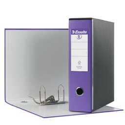 [68913] Registratore EUROFILE G53 viola dorso 8cm f.to commerciale ESSELTE