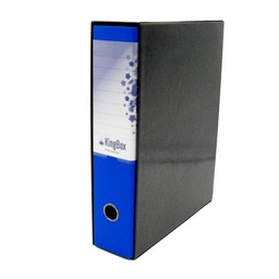[STL4018] Registratore KINGBOX f.to protocollo dorso 8cm blu STARLINE