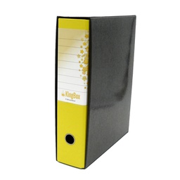 [STL4019] Registratore KINGBOX f.to protocollo dorso 8cm giallo STARLINE