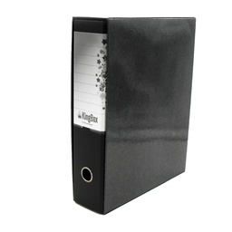 [STL4020] Registratore KINGBOX f.to protocollo dorso 8cm nero STARLINE