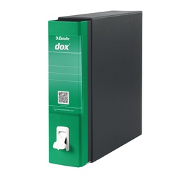 [51238] Registratore New Dox 1 verde dorso 8cm f.to commerciale Esselte