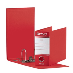 [56491] Registratore OXFORD G81 rosso dorso 8cm f.to memorandum ESSELTE
