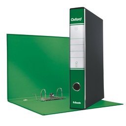 [50931] Registratore OXFORD G82 verde dorso 5cm f.to commerciale ESSELTE