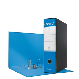 [63420] Registratore OXFORD G85 azzurro dorso 8cm f.to protocollo ESSELTE