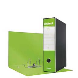 [63419] Registratore OXFORD G85 verde lime dorso 8cm f.to protocollo ESSELTE