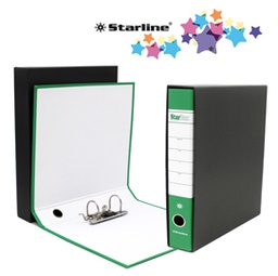 [STL4032] Registratore STARBOX f.to commerciale dorso 5cm verde STARLINE