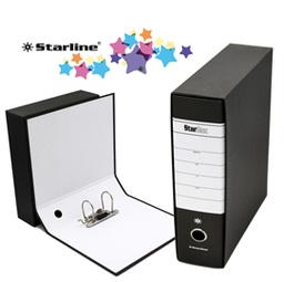 [STL4017] Registratore STARBOX f.to commerciale dorso 8cm nero STARLINE