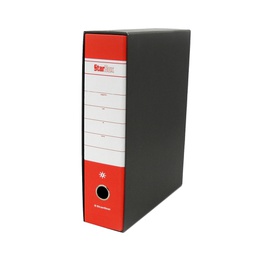 [STL4001S] Registratore STARBOX f.to protocollo dorso 8cm rosso STARLINE/sfuso