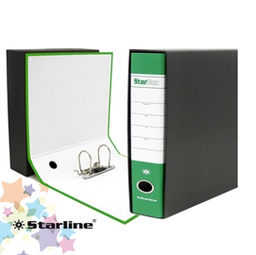 [STL4002] Registratore STARBOX f.to protocollo dorso 8cm verde STARLINE