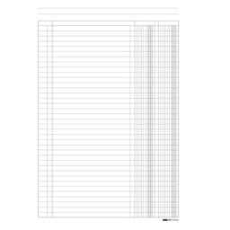 [52869] REGISTRO A 2 COLONNE 100PAG. 31X24CM E2763