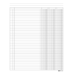 [52870] REGISTRO A 3 COLONNE 100PAG. 31X24CM E2769 EDIPRO