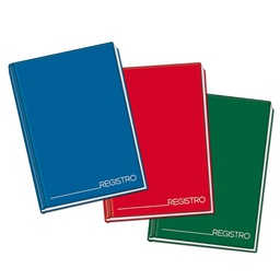 [45063] REGISTRO CARTONATO 210X297MM 1RIGO 48FG (192 facciate f.to A4 BLASETTI