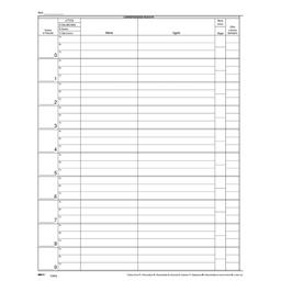[50252] REGISTRO CORRISPONDENZA ARRIVO-PARTENZA 50PAG. 31X24 E2806