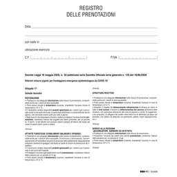 [90667] Registro delle prenotazioni 32 pagine E2428 Edipro