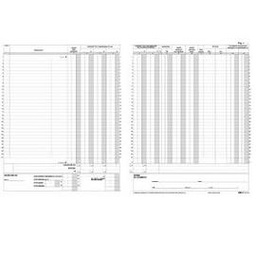 [50236] REGISTRO IVA CORRISPETTIVI 31X24,5 15PAG. numerate E2103