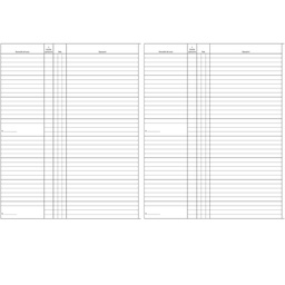 [50238] REGISTRO LIBRO SOCI SPA/SRL 31X24,5 47PAG. E2376