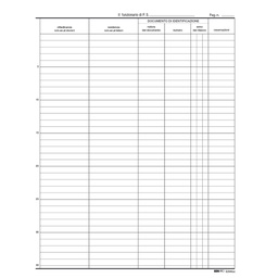 [52016] REGISTRO PERSONE ALLOGGIATE 31x24.5cm 46pg E2846 EDIPRO