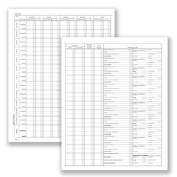 [88606] Registro prospetto riepilogativo minori 8pag. 31x24,5cm DU138510000 DU