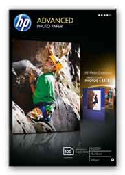 [HPQ8692A] RISMA 100 FG CARTA HP ADVANCED GLOSSY PHOTO PAPER 250 G/M2-10 X 15 CM BORDERLESS